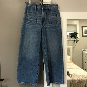 Madewell Wide Leg Crop